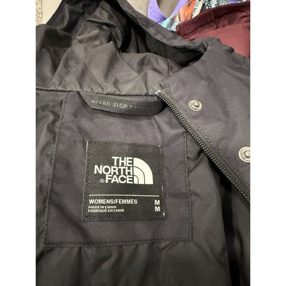 The North Face Women’s Modi Trench Jacket Black Medium EUC - Picture 4 of 7